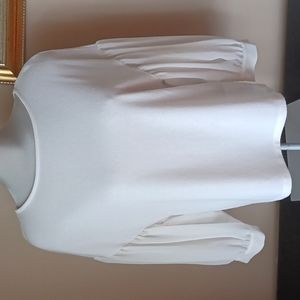 ZARA white top Size US M
